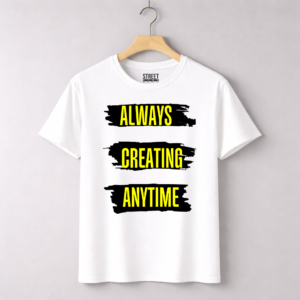 Always Creating Anytime – Design ID:20289586 White