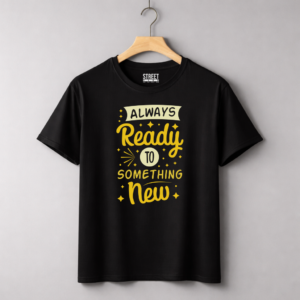 Always Ready To Something New – Design ID:11659868 Black