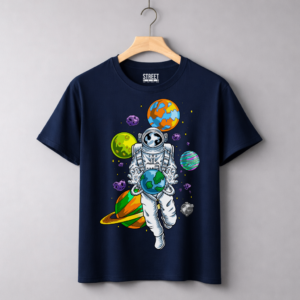 Astronaut Planets – Design ID:79193166 Blue