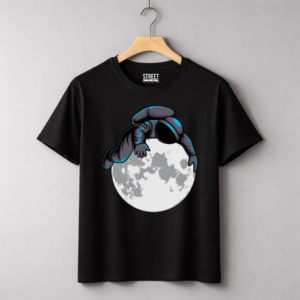 Astronaut On Moon – Design ID:10468876 Black