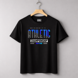 Athletic Typography – Design ID:14194294 Black