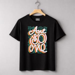 Awesome Typography - Design ID:12026286 Black