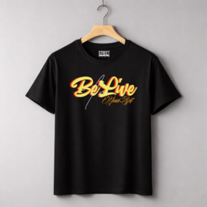 Be Live Your Self – Design ID:17667857 Black