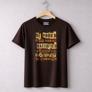 Be Proud But Never Satisfied – Design ID:20815927 Brown