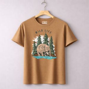 Bear Wild Life - Design ID:70056405 Camel