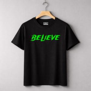 Believe Typography – Design ID:24077029 Black