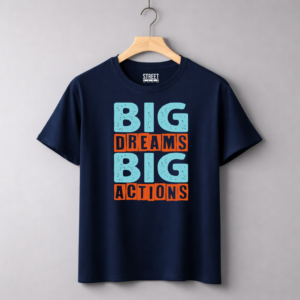 Big Dreams Big Actions – Design ID:23792686 Blue