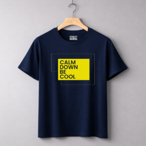 Calm Down Be Cool – Design ID:24193029 Blue