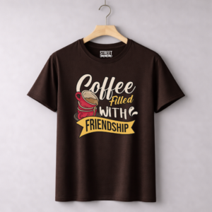 Coffee Filled With Friendship – Design ID:71707721 Brown
