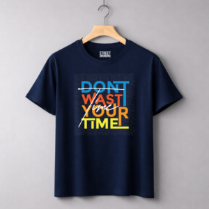 Don't Waste Your Time – Design ID:20588959 Blue