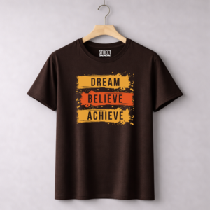 Dream Believe Achieve – Design ID:27190095 Brown