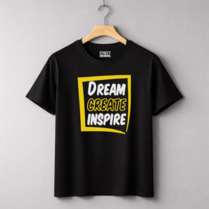 Dream Create Inspire – Design ID:11442030 Black