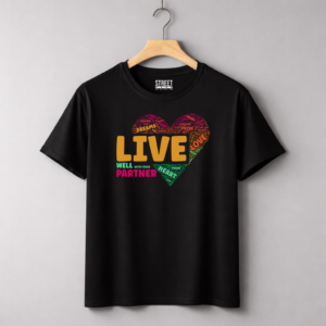 Live Well With Your Partner – Design ID:92106012 Black