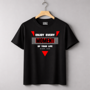 Enjoy Every-Moment – Design ID:14029534 Black
