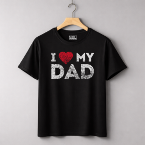 I Love My Dad – Design ID:20345732 Black