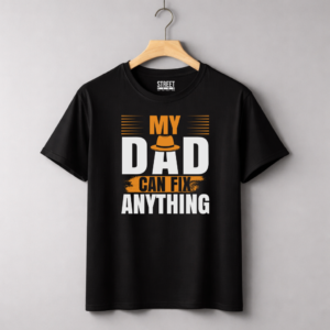 My Dad Can Fix Anything – Design ID:24303487 Black