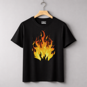 Fire Artwork – Design ID:59056325 Black