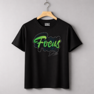 Focus Typography – Design ID:17667870 Black