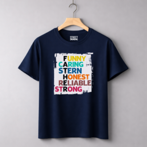 Funny Caring Stern – Design ID:68787011 Blue