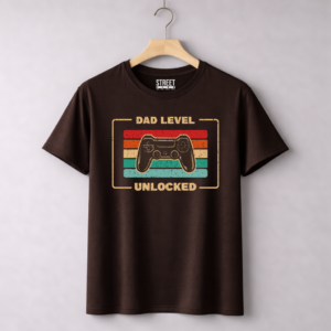 Dad Level Unlocked – Design ID:10030945 Brown