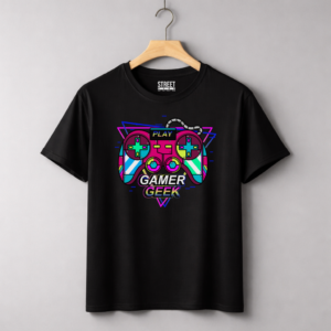 Gamer Geek – Design ID:11816101 Black