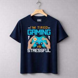 I'm Tried Gaming – Design ID:24589261 Blue