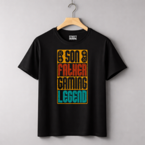Son Father Gaming Legend – Design ID:20545932 Black