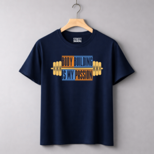 Body Building is My Passion – Design ID:21120387 Blue
