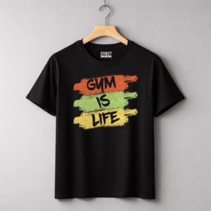 Gym Is Life – Design ID:21121183 Black