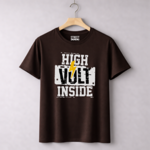 High Volt Inside – Design ID:87449882 Brown