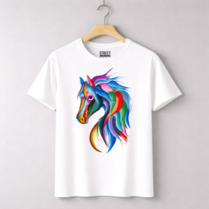 Horse Colorful Pop Art – Design ID:47510078 White