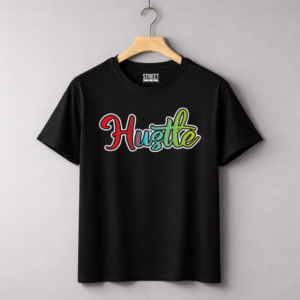 Hustle Typography – Design ID:13022274 Black
