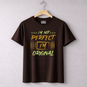 I'm Not Perfect – Design ID:20495443 Brown