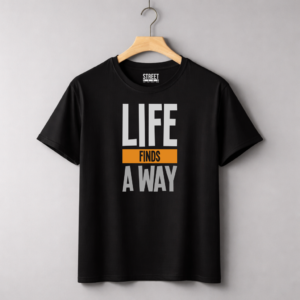 Life Finds A Way – Design ID:21747793 Black