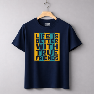 Life is Better With Friends – Design ID:83302054 Blue