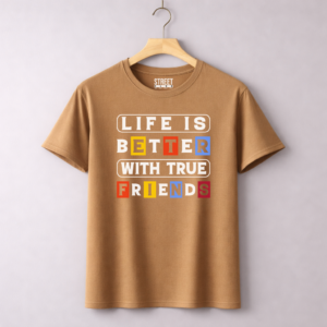 Life is Better With Friends – Design ID:83302073 Camel