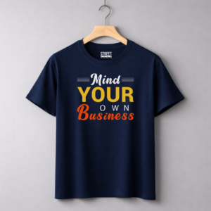 Mind Your Own Business – Design ID:16584147 Blue