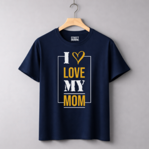 I Love My Mom – Design ID:76509877 Blue