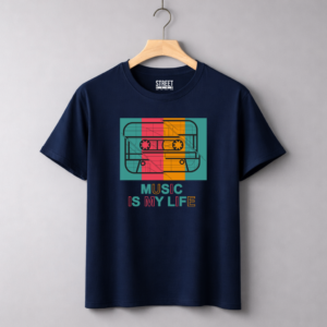 Music is My Life – Design ID:12044515 Blue