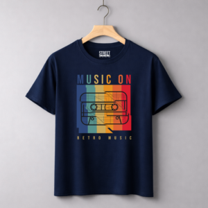 On Retro Music – Design ID:12044497 Blue
