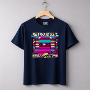 Retro Music Urban Culture – Design ID:12026300 Blue