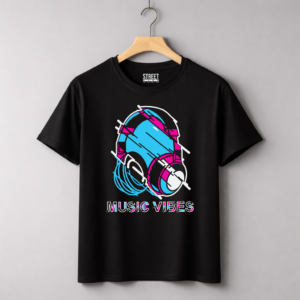 Music Vibes – Design ID:12026293 Black