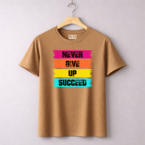 Never Give Up Succeed – Design ID:24221285 Camel