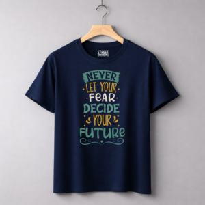 Never Let your Fear – Design ID:11659953 Blue