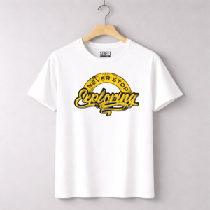 Never Stop Exploring - Design ID:13136088 White