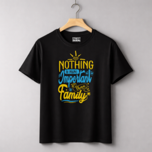 Nothing is More Important – Design ID:16778588 Black