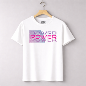 Power Typography – Design ID:17176689 White