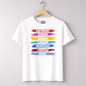 Days Name – Design ID:80886465 White