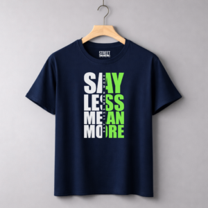 Say Less Mean More – Design ID:88783041 Blue