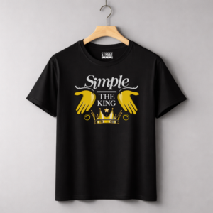 Simple The King – Design ID:81246311 Black